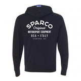 Sparco Sweatshirt ZIP Garage BLK - XL - SP04800NR4XL