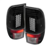 Spyder Ford F150 side 97-03/F250/350/450 Super Duty 99-07 LED Tail Lights Blk ALT-YD-FF15097-LED-BK - 5003461