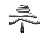 Corsa 2020 Jeep Gladiator JT 3.6L, Single Side Exit Cat-Back Exhaust System w/ Single 4in Black Tip - 21060BLK