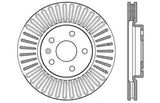 StopTech Slotted & Drilled Sport Brake Rotor - 127.62120R