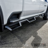 Westin 2020 Chevy Silverado 2500/3500 Crew Cab (6.5ft Bed) HDX W2W Nerf Step Bars - Textured Black - 56-534765