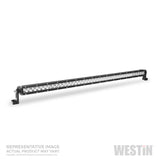 Westin Xtreme LED Light Bar Low Profile Single Row 50 inch Flex w/5W Cree - Black - 09-12270-50S