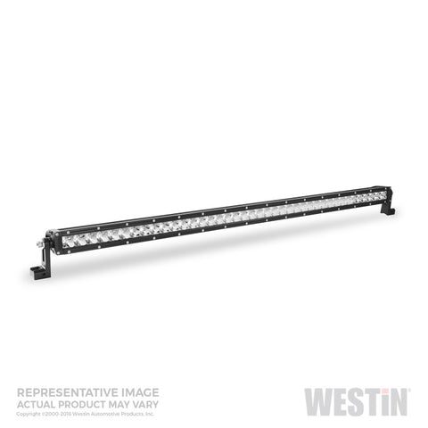 Westin Xtreme LED Light Bar Low Profile Single Row 50 inch Flex w/5W Cree - Black - 09-12270-50S