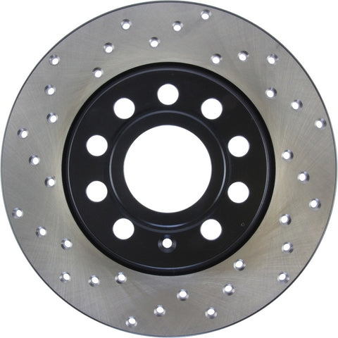 StopTech Drilled Cryo Sport Brake Rotor Rear Right 12-13 Volkswagen Beetle - 128.33131CR