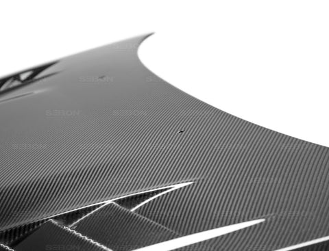 Seibon 08-09 Subaru WRX/STi CW-style Carbon Fiber Hood - HD0809SBIMP-CW