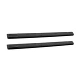 Westin Premier 6 in Oval Side Bar - Mild Steel 75 in - Black - 22-6025