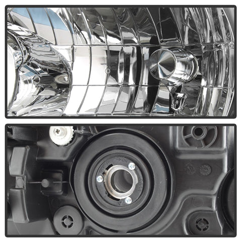 Xtune Toyota Highlander 04-06 (Non Hybrid Models) OEM Style Headlights Chrome HD-JH-THIGH04-AM-C - 9039157