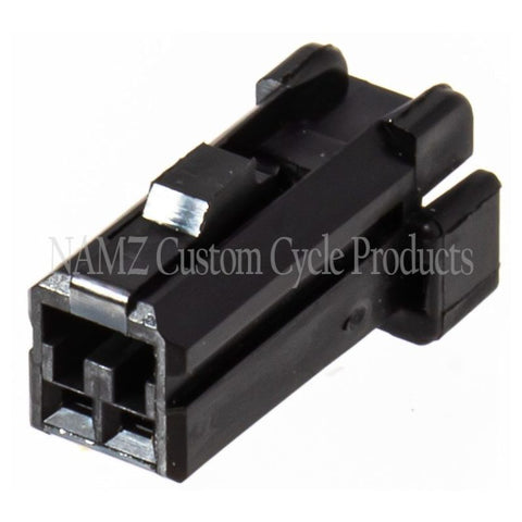 NAMZ AMP 040 Series 2-Position Female Wire Plug Housing Connector (HD 72912-01BK) - NA-174056-2