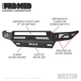 Westin 16-19 Chevy/GMC  Silverado/Sierra 1500 Pro-Mod Front Bumper - 58-41005