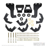 Westin 2020 Chevy Silverado 2500/3500 HDX Drop W2W Nerf Step Bars - Textured Black - 56-534755