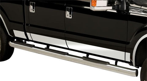 Putco 17-20 Ford SuperDuty SuperCrew - 8ft Dually Bed Stainless Steel Rocker Panels - 9751462