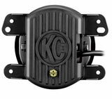 KC HiLiTES 07-09 Jeep JK 4in. Gravity G4 LED Light 10w SAE/ECE Clear Fog Beam (Pair Pack System) - 494