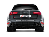 Akrapovic 14-17 Audi RS6 Avant (C7) Evolution Line Cat Back (Titanium) w/ Carbon Tips - S-AU/TI/3H