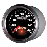 Autometer Elite 52.4mm 100-260F Transmission Temprature Peak & Warn w/ Electronic Control Gauge - 3658