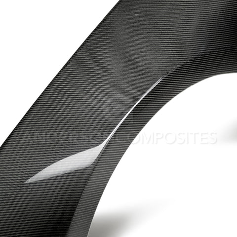 Anderson Composites 2018 Ford Mustang GT350 Style Carbon Fiber Fenders (Pair) - AC-FF18FDMU-GR