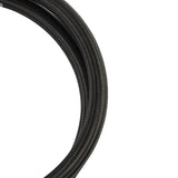 Mishimoto 3Ft Stainless Steel Braided Hose w/ -8AN Fittings - Black - MMSBH-0836-CB