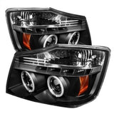 Spyder Nissan Titan 04-14/Armada 04-07 Projector Headlights CCFL Halo LED Blk PRO-YD-NTI04-CCFL-BK - 5030207