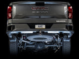 AWE Tuning 4th Gen GM 1500 5.3L 0FG Catback Split Rear Exit (Flat Bumper) - Dual Diamond Tips - 3015-33206