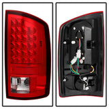 Spyder Dodge Ram 02-06 1500/Ram 2500/3500 03-06 LED Tail Light Red Clear ALT-YD-DRAM02-LED-RC - 5002570