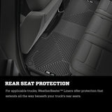 Husky Liners 2019 Ram 1500 Crew Cab WeatherBeater Black Second Row Floor Liners - 14731