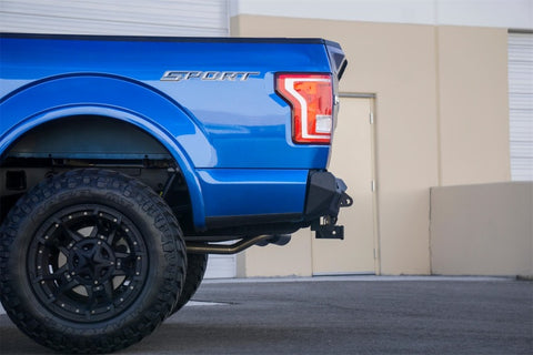 Addictive Desert Designs 15-18 Ford F-150 Stealth Fighter Rear Bumper w/ Backup Sensor Cutout - R181231280103