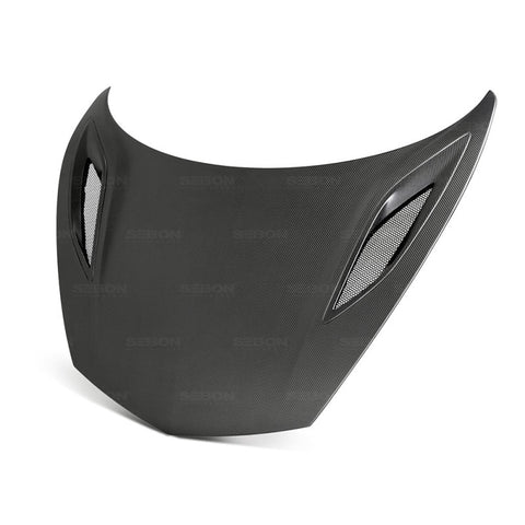 Seibon 17-18 Acura NSX OEM-style Dry Carbon Hood - HD17ACNSX-OE-DRY