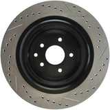 StopTech Infiniti G37 / Nissan 370Z SportStop Slotted & Drilled Rear Right Rotor - 127.42101R