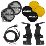 Rigid Industries 2019+ Dodge RAM 2500/3500 A-Pillar Light Kit (6in 360-Series) - 46720