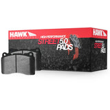 Hawk HPS 5.0 AP Racing w/ 0.654 Thickness Performance Street Brake Pads - HB110B.654