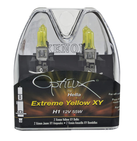 Hella Optilux H1 12V/55W XY Yellow Bulb - H71070642