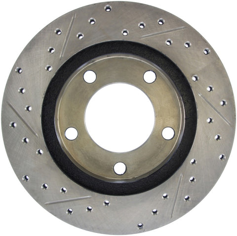 StopTech Slotted & Drilled Sport Brake Rotor - 127.63006L