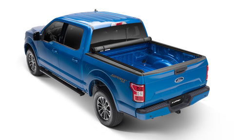 Lund 02-06 Toyota Tundra (6ft. Bed Excl. Sportside) Genesis Elite Roll Up Tonneau Cover - Black - 96870