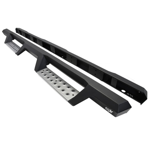 Westin 22-23 Toyota Tundra Double Cab HDX Stainless Drop Nerf Step Bars - Tex. Blk - 56-142252