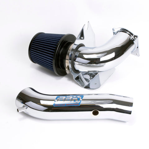 BBK 99-04 Mustang V6 Cold Ar Intake Kit - Chrome Finish - 1719