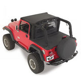 Rampage 1992-1995 Jeep Wrangler(YJ) Tonneau Cover - Black Denim - 721015