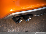 AWE Tuning Audi B8.5 S5 3.0T Track Edition Exhaust - Diamond Black Tips (102mm) - 3010-43046