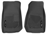 Husky Liners 2007-2014 Jeep Wrangler (2Dr/4Dr Unlimited) X-Act Contour Black Front Floor Liners - 53571