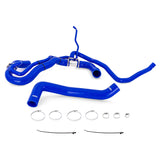 Mishimoto 17-19 Chevrolet Duramax 6.6L L5P Blue Silicone Radiator Hose Kit - MMHOSE-DMAX-17BL