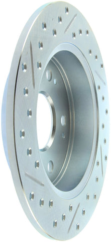 StopTech Select Sport 06-15 Honda Civic Si Slotted and Drilled Left Rear Rotor - 227.40040L