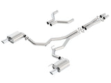 Borla Atak Cat-Back 15-17 Ford Mustang GT 5.0L V8 MT/AT 3in pipe 4in tip - 140630