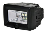 KC HiLiTES C-Series 2in. C2 LED Light 20w Area Flood Beam (Pair Pack System) - Black - 328