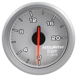 Autometer Airdrive 2-1/16in EGT Gauge 0-2000 Degrees F - Silver - 9145-UL