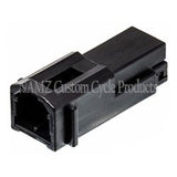 NAMZ AMP Multilock 2-Position Male Wire Cap Housing (HD 73102-96BK) - NA-174460-2