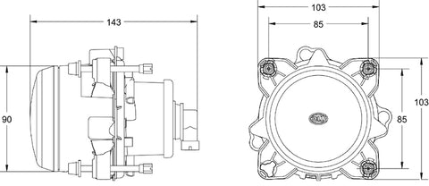 Hella Insert/ Headlight 1B0 - H11193047