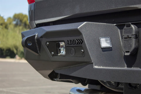 Addictive Desert Designs 2014+ Toyota Tundra Stealth Fighter Rear Bumper w/ Backup Sensor Cutouts - R741231280103