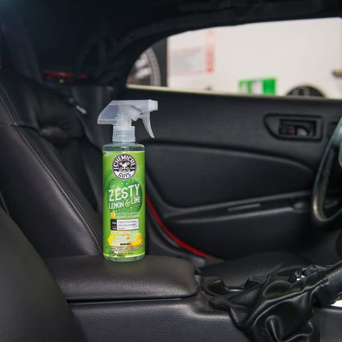 Chemical Guys Zesty Lemon Lime Air Freshener & Odor Eliminator - 16oz - AIR23216