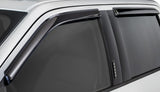 Stampede 2015-2019 Ford F-150 Crew Cab Pickup Tape-Onz Sidewind Deflector 4pc - Smoke - 61100-2