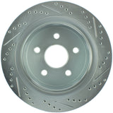 StopTech Select Sport 02-03 & 07-01 Dodge Ram 1500 / 04-09 Durango Slotted/Drilled Right Rear Rotor - 227.67054R