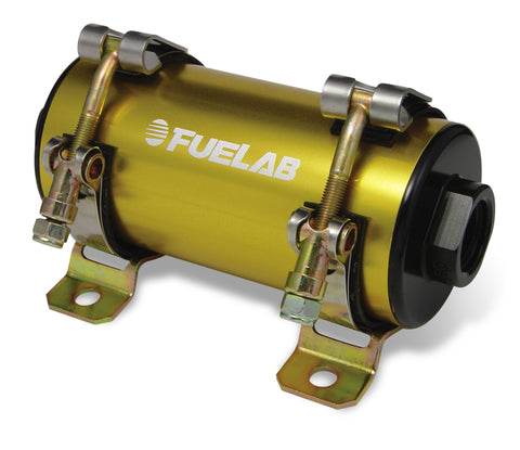 Fuelab Prodigy High Power EFI In-Line Fuel Pump - 1800 HP - Gold - 42402-5