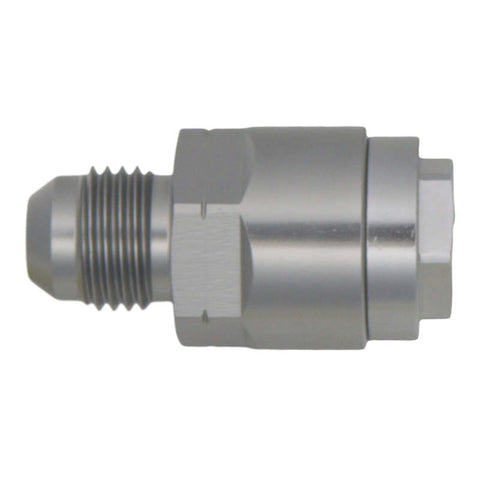 DeatschWerks 6AN Male Flare to 1/4in Female EFI Quick Connect Adapter - 6-02-0120